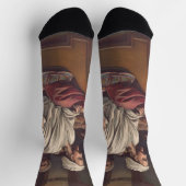 Jezus gezalfd in Bethanië Sokken (Top)