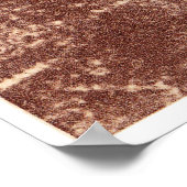 Jezus gezicht dicht bij de Shroud van Turijn Poster (Hoek)