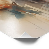 Jezus glimlacht foto foto afdruk (Hoek)