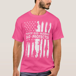 Jezus God Religieus Man van God Geestesvader besch T-shirt