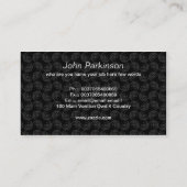 Jezus god religieus visitekaartje design (Achterkant)