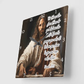 Jezus: Gods plannen, hoop, toekomst Vierkante Klok (Hoek)