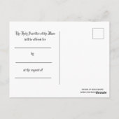 Jezus Godsdienstige Massale godslastering Briefkaart (Achterkant)