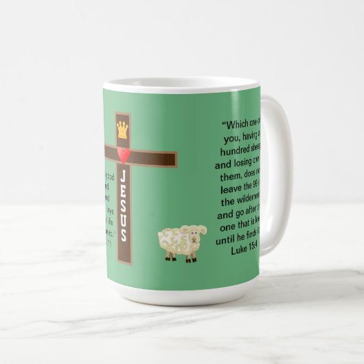 Jezus Goede Herder Koffiemok (Voorkant rechts)
