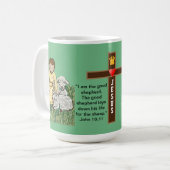 Jezus Goede Herder Koffiemok (Voorkant links)