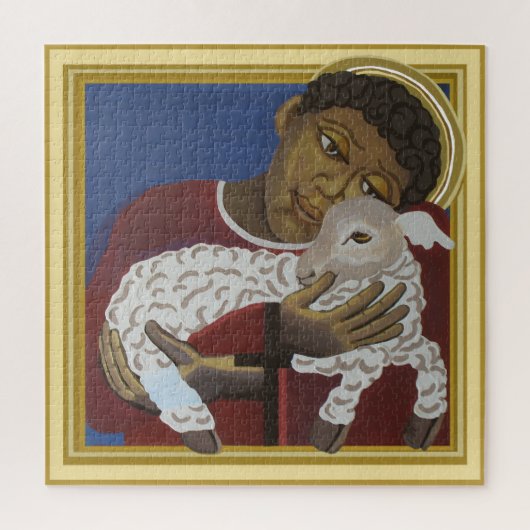 Jezus Goede Herder Legpuzzel (Verticaal)
