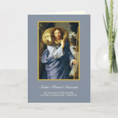 Jezus Goede Herder Priester Aanmoediging Kaart (Voorkant)