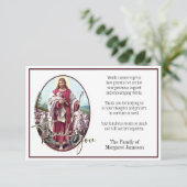 Jezus Good Shepherd Religieuze Dankjewel Bedankkaart (Staand voorkant)
