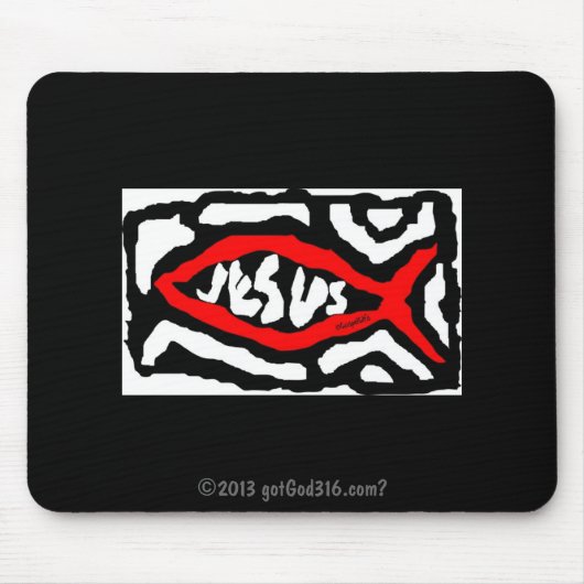 Jezus gotGod316.com? Muismat (Voorkant)