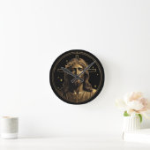 Jezus Goud 1 Ronde Klok (Huis)