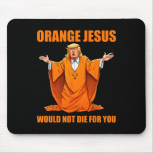 Jezus Grappig Trump 2 Muismat