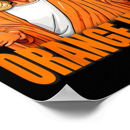 Jezus Grappig Trump Poster (Hoek)