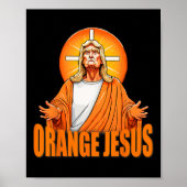 Jezus Grappig Trump Poster (Voorkant)