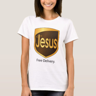 Jezus gratis levering. t-shirt
