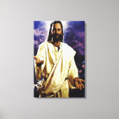 Jezus groet je canvas afdruk (Voorkant)