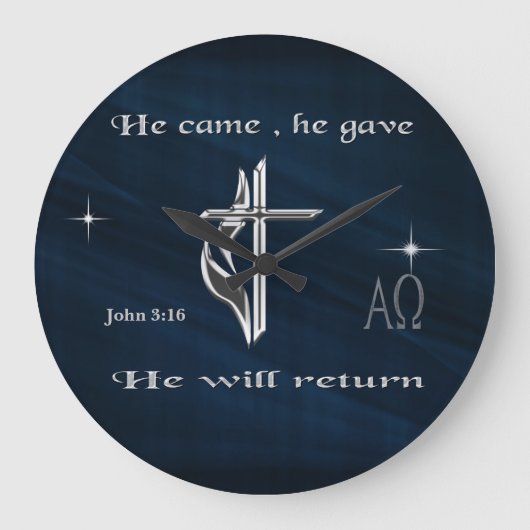 Jezus Grote Klok (Voorkant)