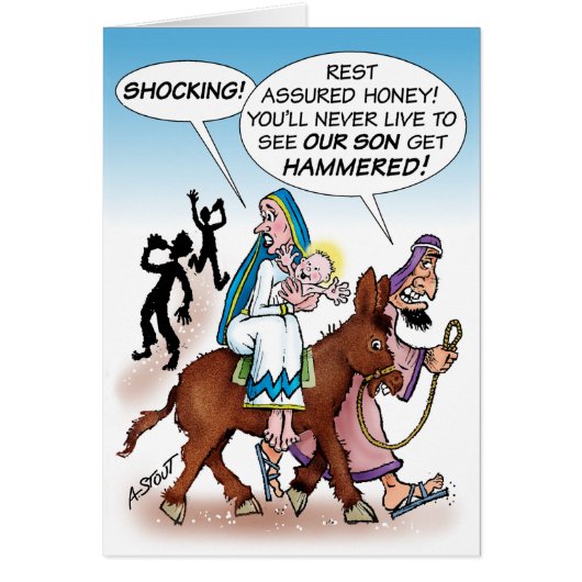 Jezus "Hammered" - (Voorkant)