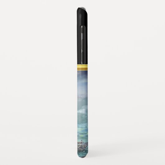 Jezus hangt van een Christelijk kruisbeeld. Case-Mate iPhone Case (Achterkant/links)