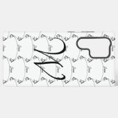 Jezus hart inscriptie met uw Initiaal Samsung Galaxy Hoesje (Achterkant horizontaal)