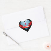 Jezus Hart Sticker (Envelop)