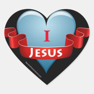 Jezus Hart Sticker