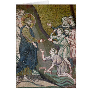 Jezus Healing the Crippled and the Blind