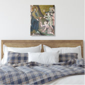 Jezus Healing the Crippled and the Blind Canvas Afdruk (Insitu (Slaapkamer))