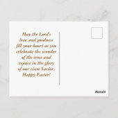 Jezus heeft alle Christelijke paasliederen gezonge Briefkaart (Achterkant)