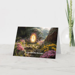 Jezus heeft de Paase Kaart opgewekt