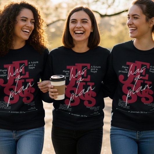 Jezus Heeft een Plan – Jeremia 29:11  Trui