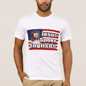 Jezus heeft Engels gesproken! Unie T-Shirt (Voorkant)