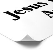 Jezus heeft geen olifant gerooid - anti-trump GOP Poster (Hoek)