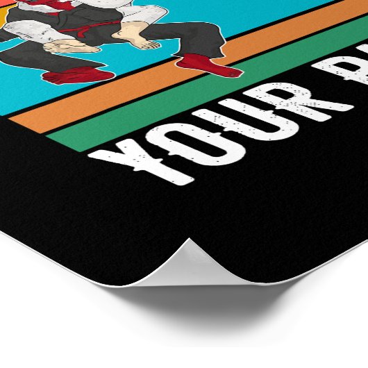 Jezus heeft je Braziliaanse Jiu Jitsu Gift Chris Poster (Hoek)