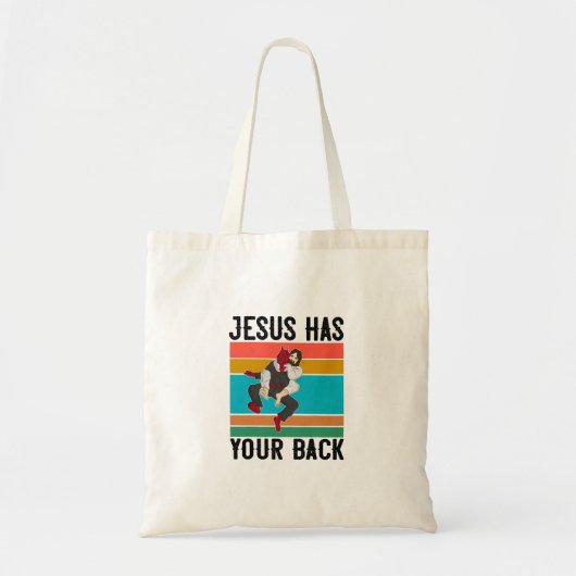 Jezus heeft je Braziliaanse Jiu Jitsu Gift Chris Tote Bag (Voorkant)