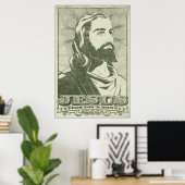 Jezus heeft je geld nodig poster (Thuiskantoor)