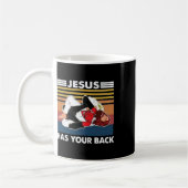 Jezus heeft jouw karate koffiemok (Links)