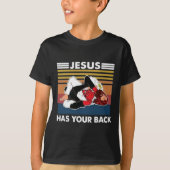 Jezus heeft jouw karate t-shirt (Voorkant)