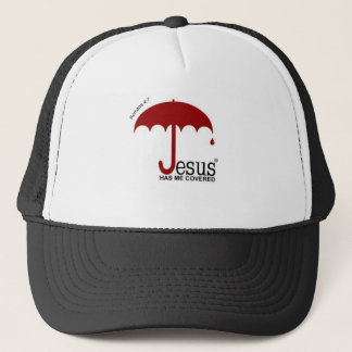 Jezus heeft me een trucker-hoed bedekt trucker pet