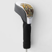 Jezus heeft per ongeluk alle browsertabbladen gesl golfheadcover (Schuin)
