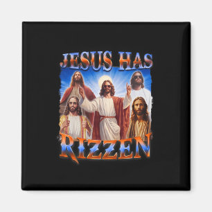 Jezus heeft Rizzen Christelijke Mannen Vrouwen Bij Magneet