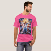 Jezus heeft Rizzen. Grappige Christelijke meme T-shirt (Voorkant volledig)