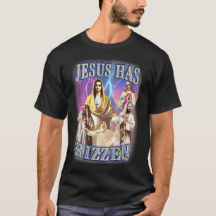 Jezus heeft Rizzen - Hij is Rizzen Jezus Rizz T-shirt