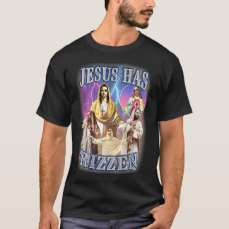 Jezus heeft Rizzen - Hij is Rizzen Jezus Rizz T-shirt