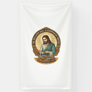 Jezus Heeft Yoga Bal Totally Laten Leeglopen Gym H Spandoek