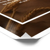 Jezus - Heer van de oogst 1 Perfect Poster (Hoek)