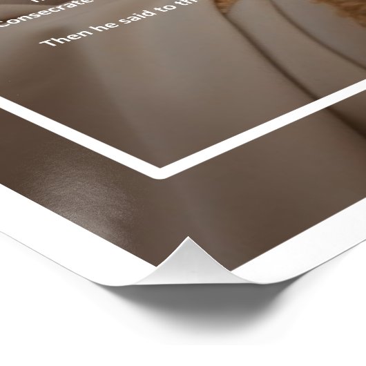 Jezus - Heer van Sabbat Perfect Poster (Hoek)