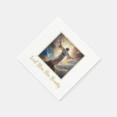 Jezus Heer zegene papieren servetten (Hoek)