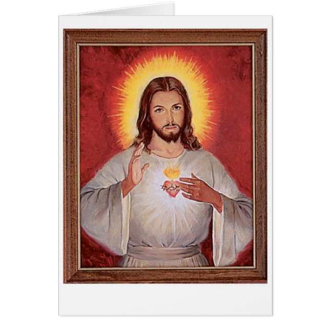 Jezus heilig hart (Voorkant)