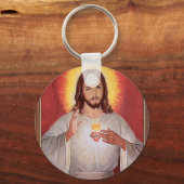 Jezus heilig hart sleutelhanger (Voorkant)