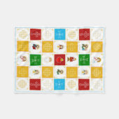 Jezus, heiligen en engelen fleece deken (Voorkant (Horizontaal))